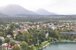 Uitzicht over Bled.